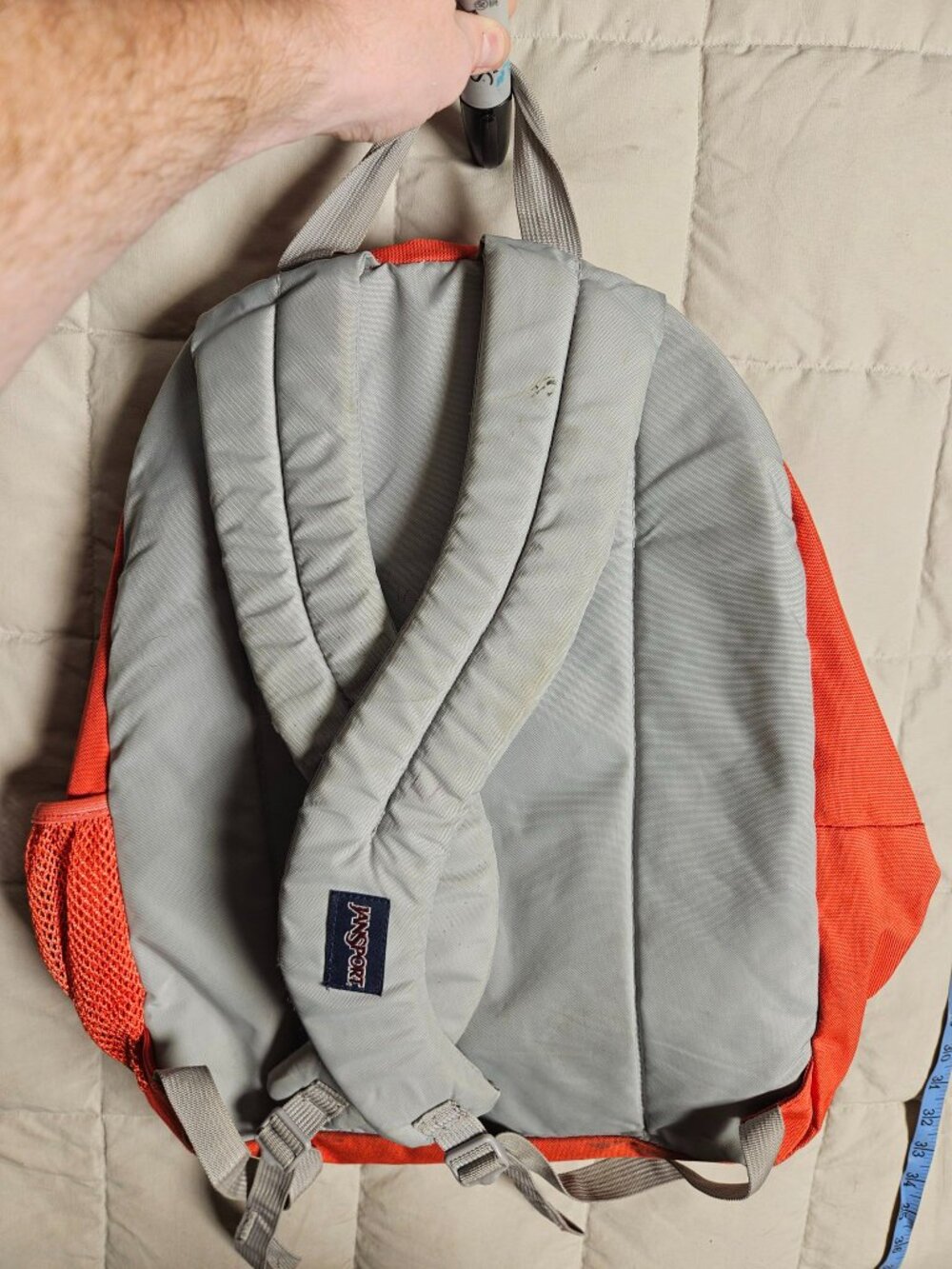 JanSport Backpack Rust Orange - Picture 5 of 7